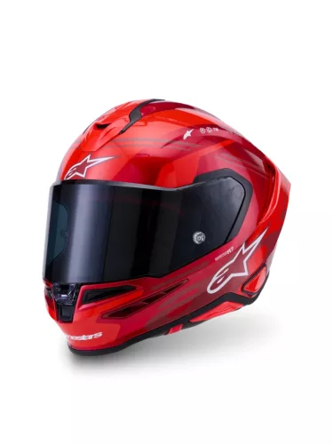 Alpinestars Supertech R7 bukósisak - Core - Red
