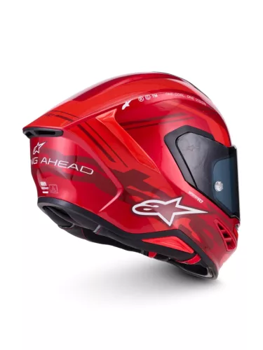 Alpinestars Supertech R7 bukósisak - Core - Red