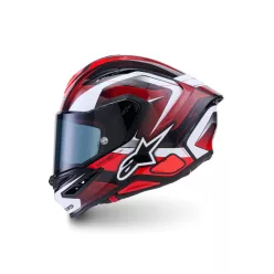   Alpinestars Supertech R7 bukósisak - Kinetis - Black/Red/White