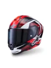 Alpinestars Supertech R7 bukósisak - Kinetis - Black/Red/White