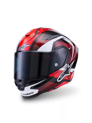 Alpinestars Supertech R7 bukósisak - Kinetis - Black/Red/White