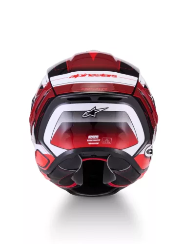 Alpinestars Supertech R7 bukósisak - Kinetis - Black/Red/White