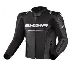 SHIMA STR 2.0 motoros bőrkabát | Black