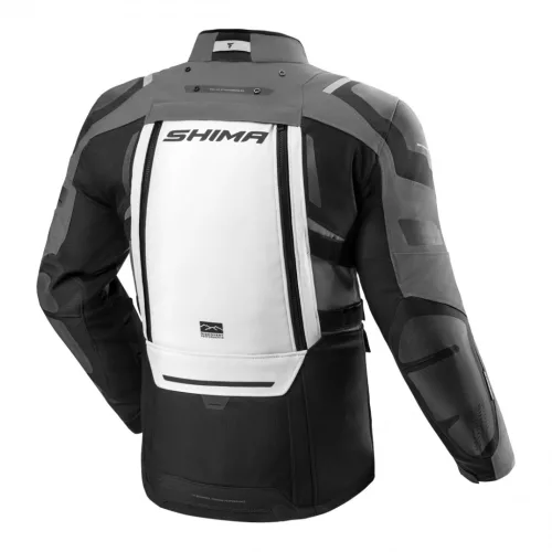 Shima DUNE 2.0 G2 Férfi motoros túrakabát | Fekete/Szürke