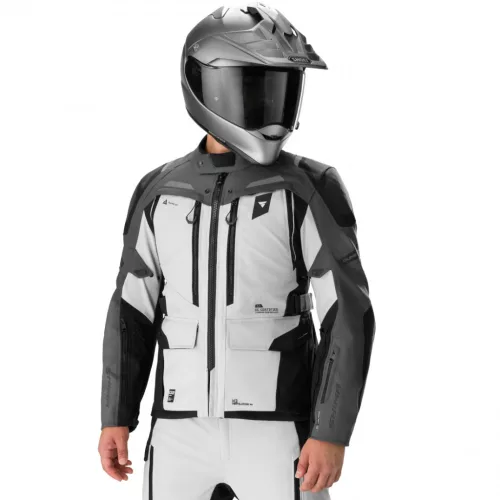 Shima DUNE 2.0 G2 Férfi motoros túrakabát | Fekete/Szürke