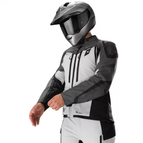 Shima DUNE 2.0 G2 Férfi motoros túrakabát | Fekete/Szürke