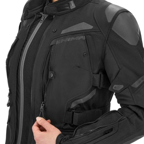 SHIMA Dune LADY Női motoros textil kabát | Fekete