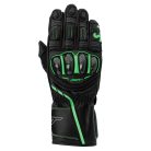 RST S1 CE Motoros bőrkesztyű | Black/Green