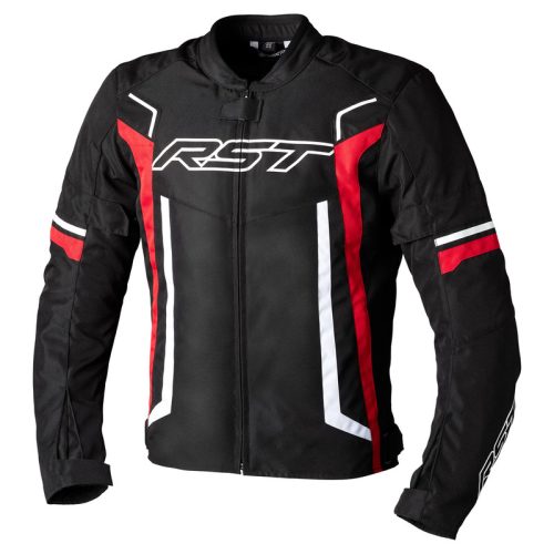 RST Pilot EVO CE Férfi textil motoros kabát - Fekete/Piros