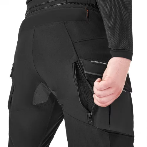 SHIMA TRACKER Férfi textil motoros nadrág | Fekete