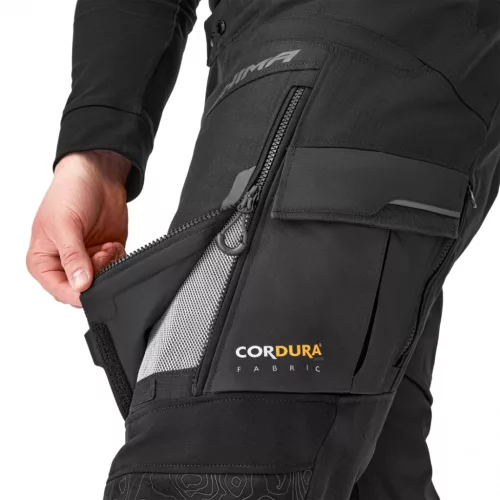 SHIMA TRACKER Férfi textil motoros nadrág | Fekete