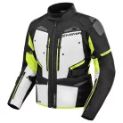 Shima DUNE Férfi textil kabát | Fekete/Fluo sárga