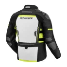 Shima DUNE Férfi textil kabát | Fekete/Fluo sárga