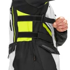 Shima DUNE Férfi textil kabát | Fekete/Fluo sárga