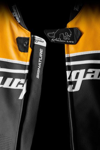 Furygan SIGNATURE 55 férfi bőrkabát | Fury Yellow