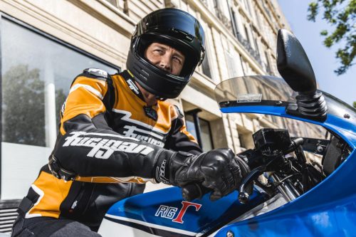 Furygan SIGNATURE 55 férfi bőrkabát | Fury Yellow