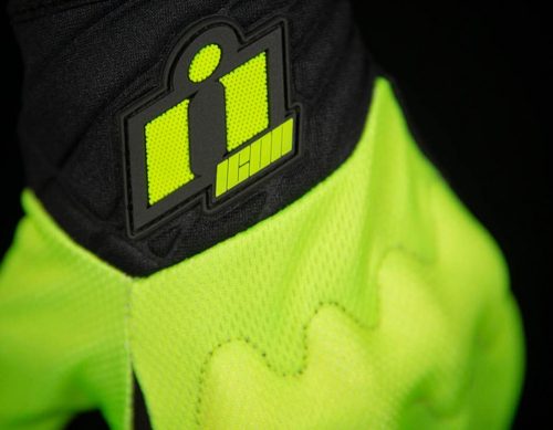 Icon motoros kesztyű ANTHEM 2 - HI-VIZ