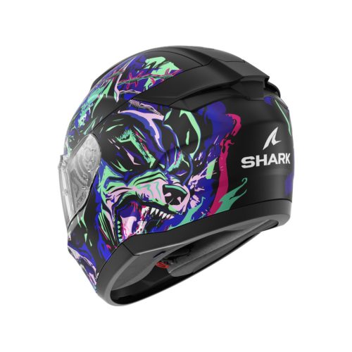 Shark bukósisak Ridill 2 - RAGING BEAST MAT - HE1119EKVG