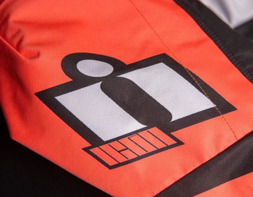 Icon női motoros kabát AIRFORM RETRO - SALMON