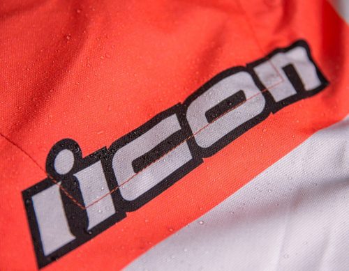 Icon női motoros kabát AIRFORM RETRO - SALMON