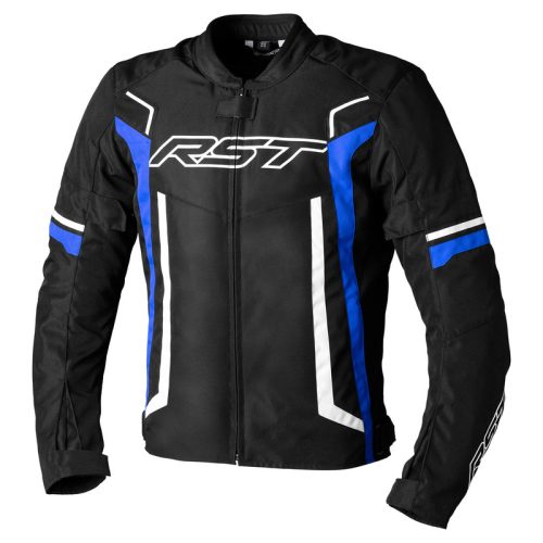 RST Pilot EVO CE Férfi textil motoros kabát - Fekete/Kék