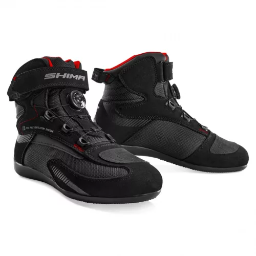 SHIMA EXO VENTED Férfi motoros cipő | Black