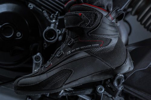 SHIMA EXO VENTED Férfi motoros cipő | Black