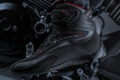 SHIMA EXO VENTED Férfi motoros cipő | Black