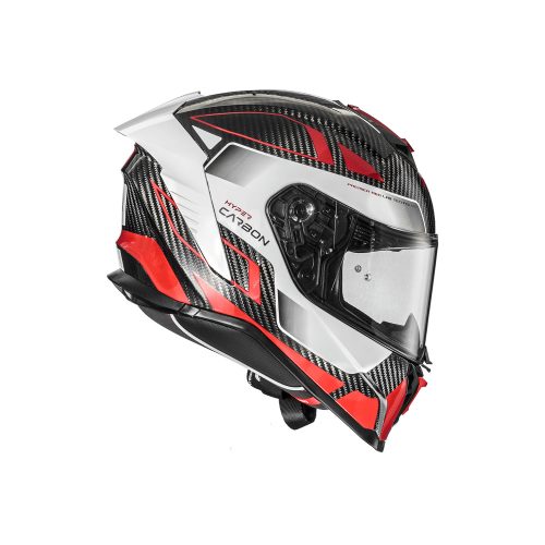 PREMIER HELMETS Hyper Carbon TK92 bukósisak | carbon-piros-fehér