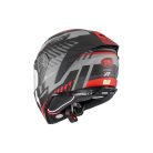 PREMIER HELMETS Hyper XR 92BM bukósisak | szürke-fekete-piros