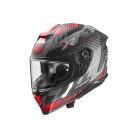 PREMIER HELMETS Hyper XR 92BM bukósisak | szürke-fekete-piros