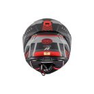 PREMIER HELMETS Hyper XR 92BM bukósisak | szürke-fekete-piros