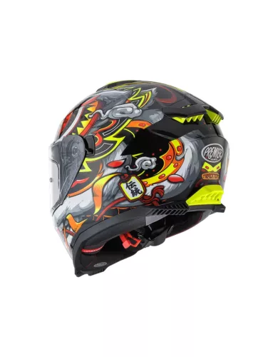 PREMIER HELMETS Typhoon LY 12 bukósisak | szürke