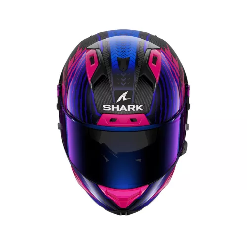 SHARK AERON EDGY BUKÓSISAK | Karbon/Kék/Rózsaszín