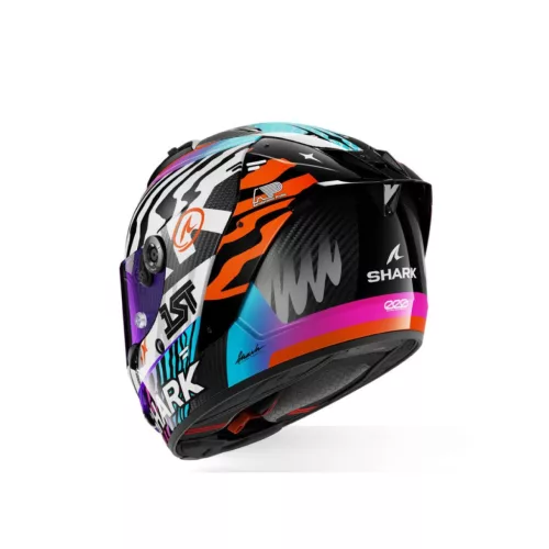 SHARK AERON SPEED-FANCY BUKÓSISAK | Karbon/Fehér/Narancs