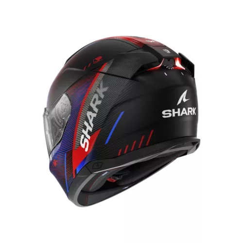 Shark bukósisak Skwal i3 (Beépített féklámpával) - SPEED-TECH MAT - HE0813EKRB