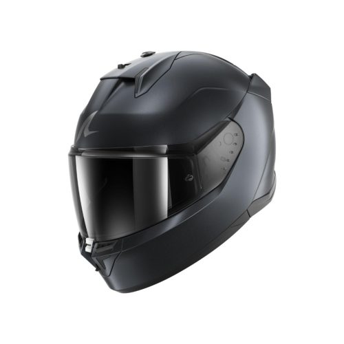 Shark D-Skwal 3 bukósisak - DARK SHADOW EDITION MAT - HE0925EB16 - Kék/Acél