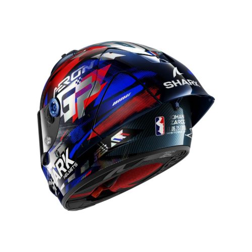 Shark bukósisak Aeron GP - FIM RACING #1 REPLICA ZARCO GP VICTORY 2025 - HE1054EDBU