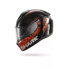 Shark bukósisak Ridill 2 - SPEED-VIB - HE1114EKAO - Fekete/Narancs