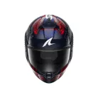 Shark Skwal CUP | SPEED-VIB bukósisak | Kék/Piros/Fluo sárga