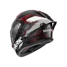 Shark Skwal CUP | SPEED-VIB bukósisak | Fekete/Piros/Ezüst