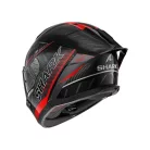 Shark Skwal CUP | SPEED-TECH bukósisak | Fekete/Piros/Sötétszürke