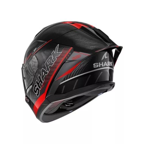 Shark Skwal CUP | SPEED-TECH bukósisak | Fekete/Piros/Sötétszürke