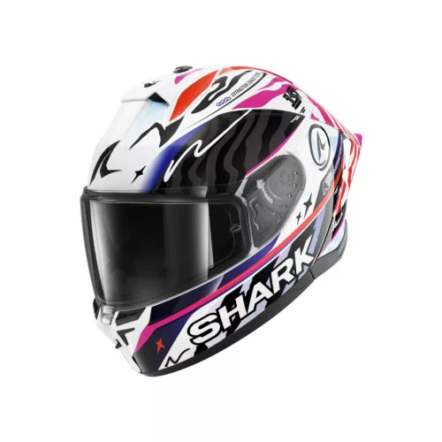 Shark Skwal CUP | SPEED-FANCY bukósisak | Fehér/Fekete/Narancs/Rózsaszín