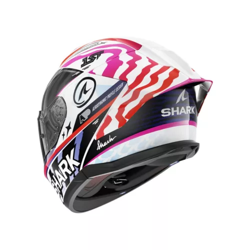 Shark Skwal CUP | SPEED-FANCY bukósisak | Fehér/Fekete/Narancs/Rózsaszín