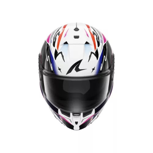 Shark Skwal CUP | SPEED-FANCY bukósisak | Fehér/Fekete/Narancs/Rózsaszín