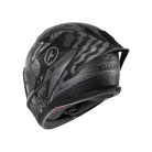 Shark Skwal CUP | SPEED-FANCY MATT bukósisak | Fekete/Sötétszürke/Ezüst