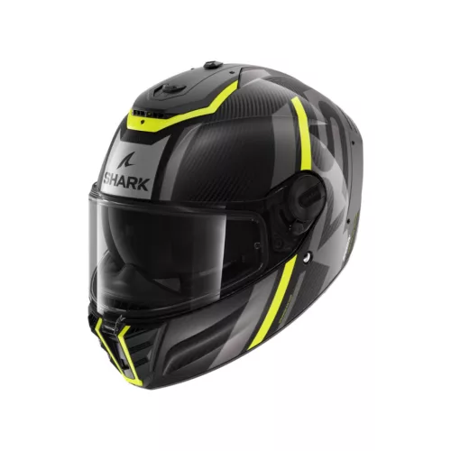 Shark bukósisak Spartan RS - CARBON SHAWN - HE8155EDYA
