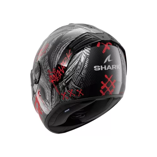 Shark bukósisak Spartan RS - CARBON SHIEVER - HE8161EDAR
