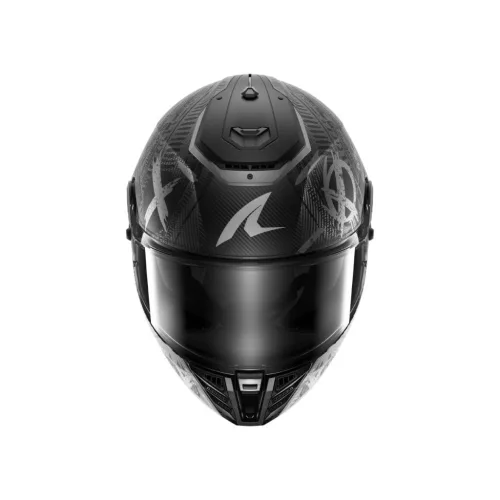 Shark bukósisak Spartan RS - CARBON SHIEVER MAT - HE8162EDAS